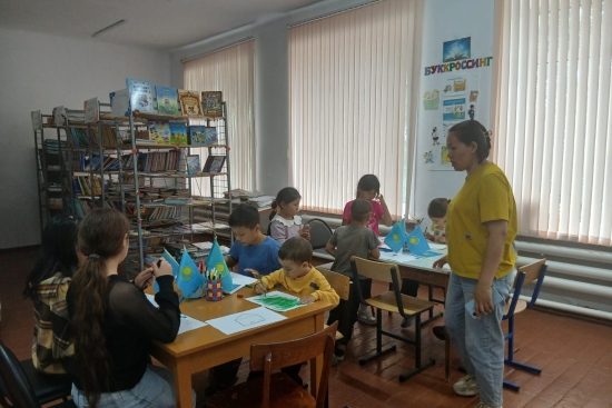 Конкурс рисунков «Мемлекеттік рәміздер балалар көзімен»